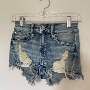 american eagle jean shorts